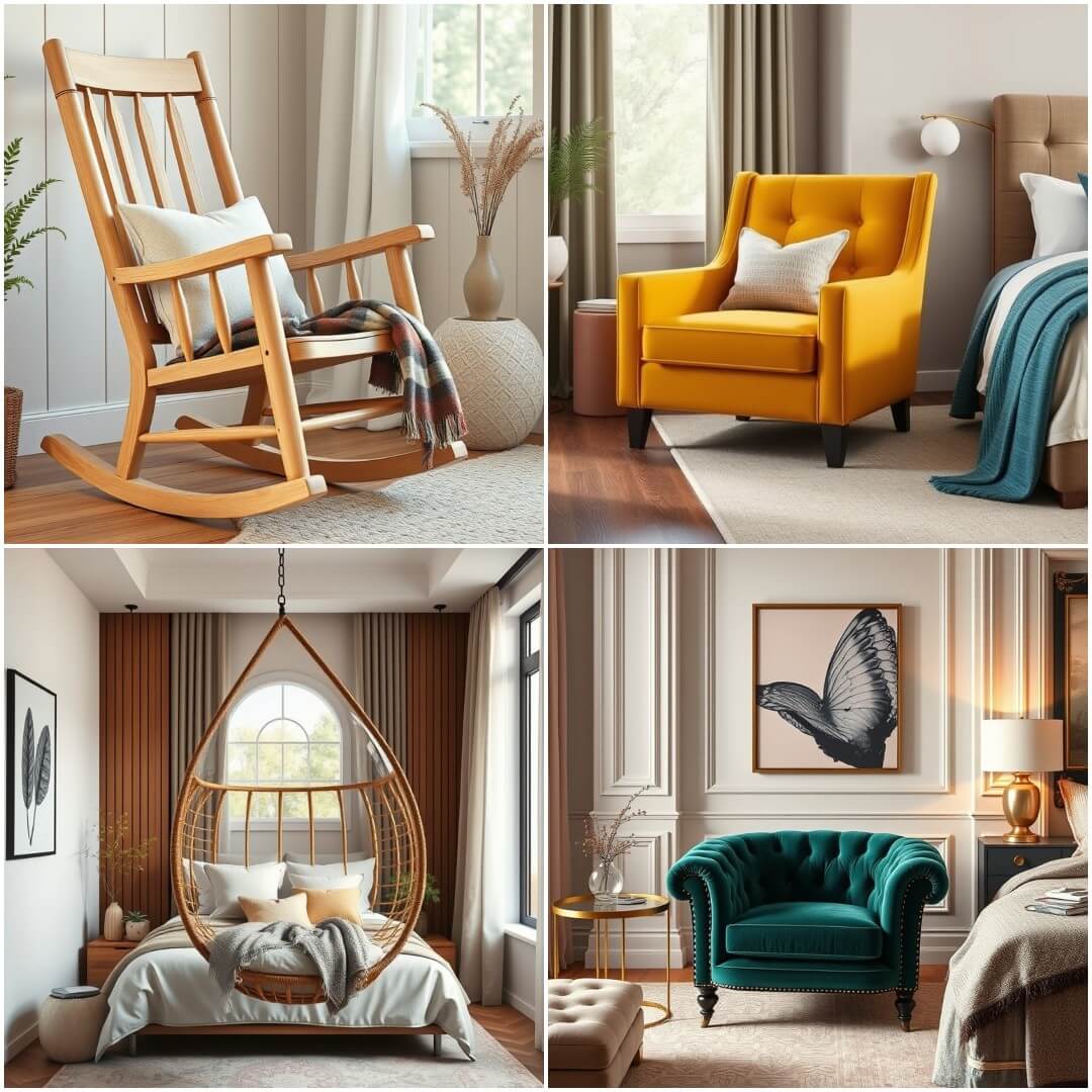 30 Bedroom Chair Ideas for Reading and Relaxing