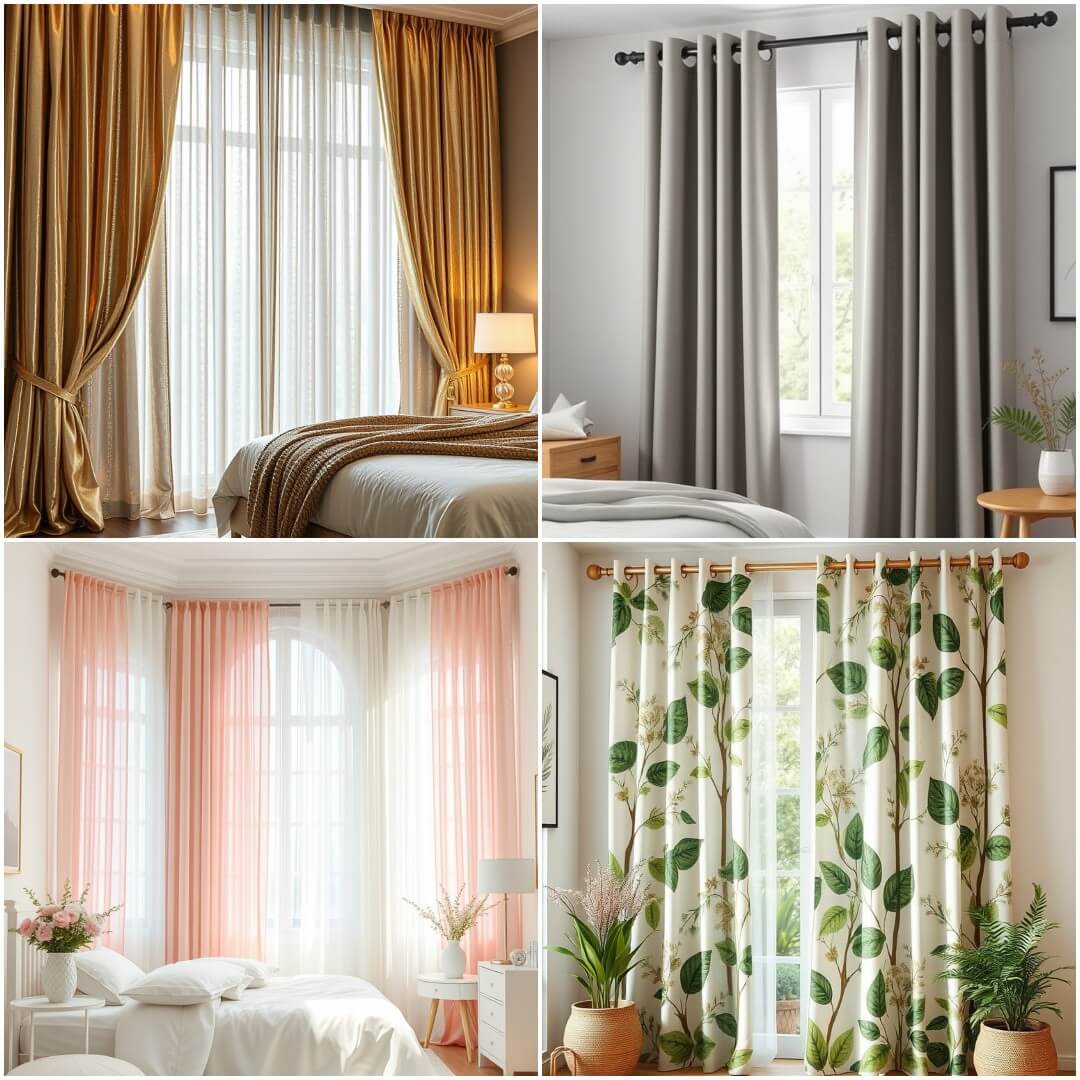 25 Bedroom Curtain Ideas for Modern and Chic Spaces