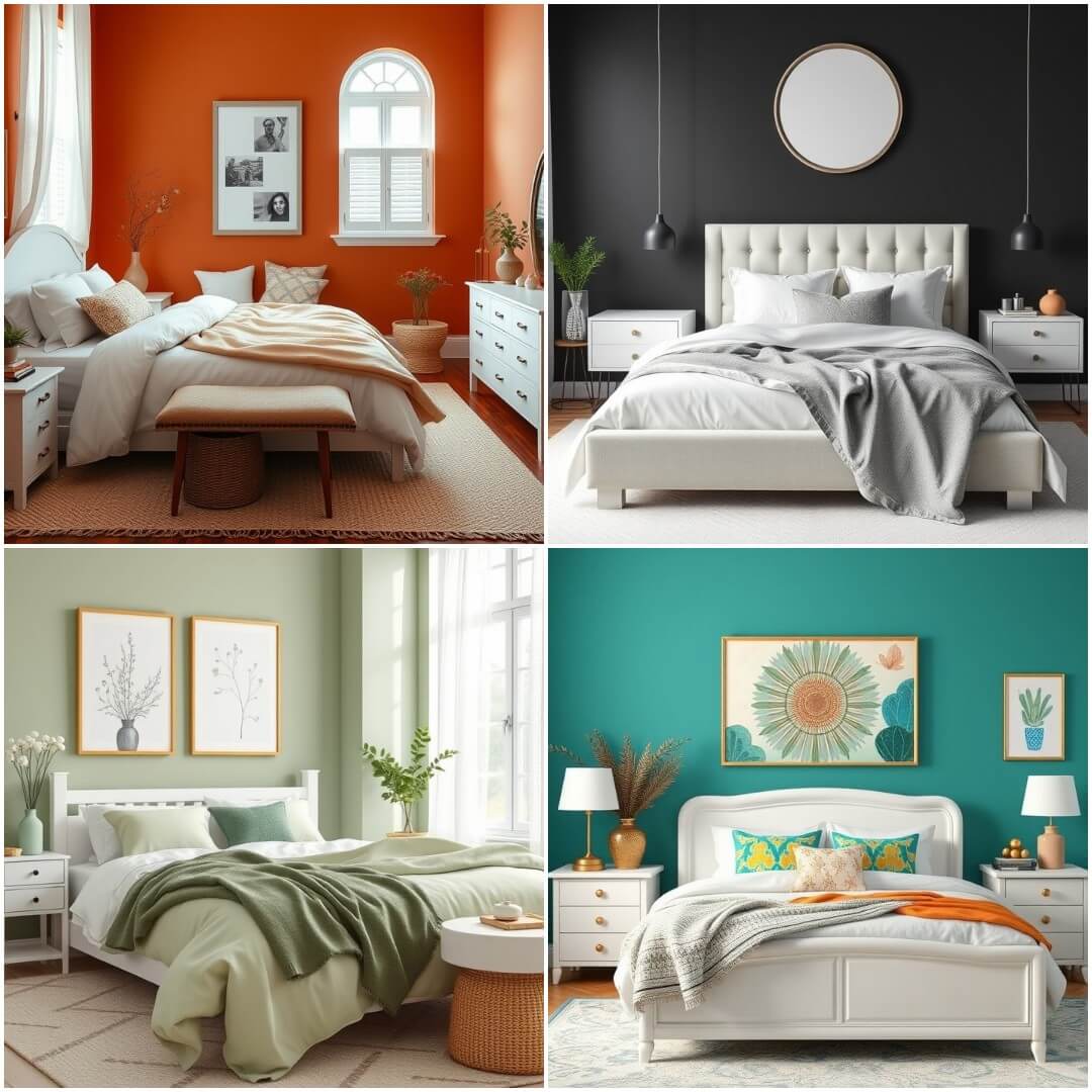 Bedroom Colour Ideas White Furniture
