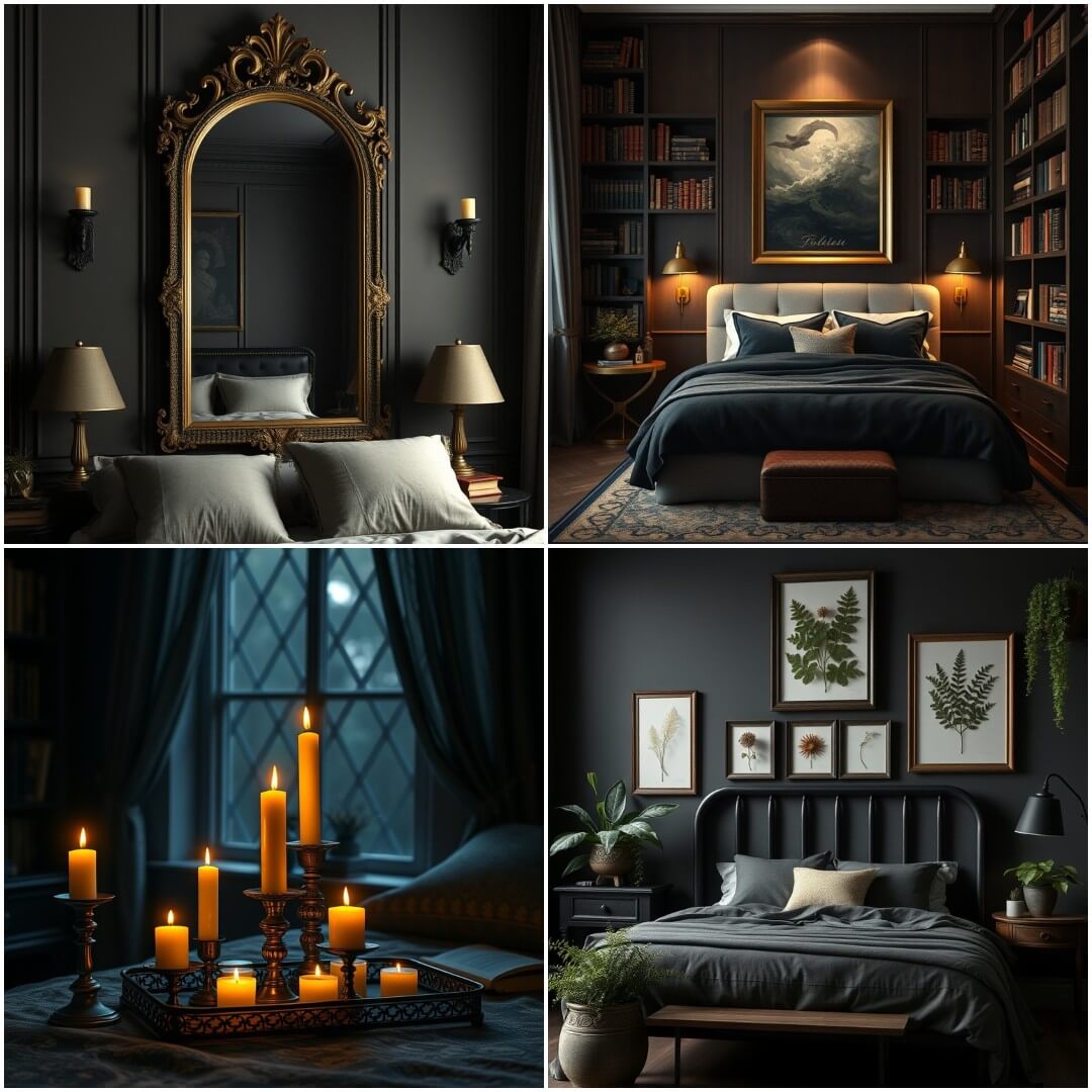 20 Dark Academia Bedroom Ideas To Embrace Warm, Rich Tones