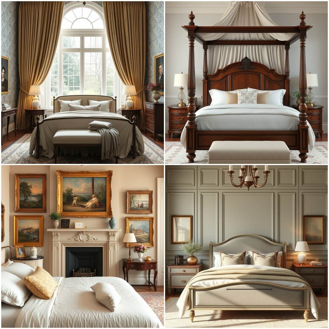 15 Georgian Bedroom Ideas for A Grand and Opulent Space