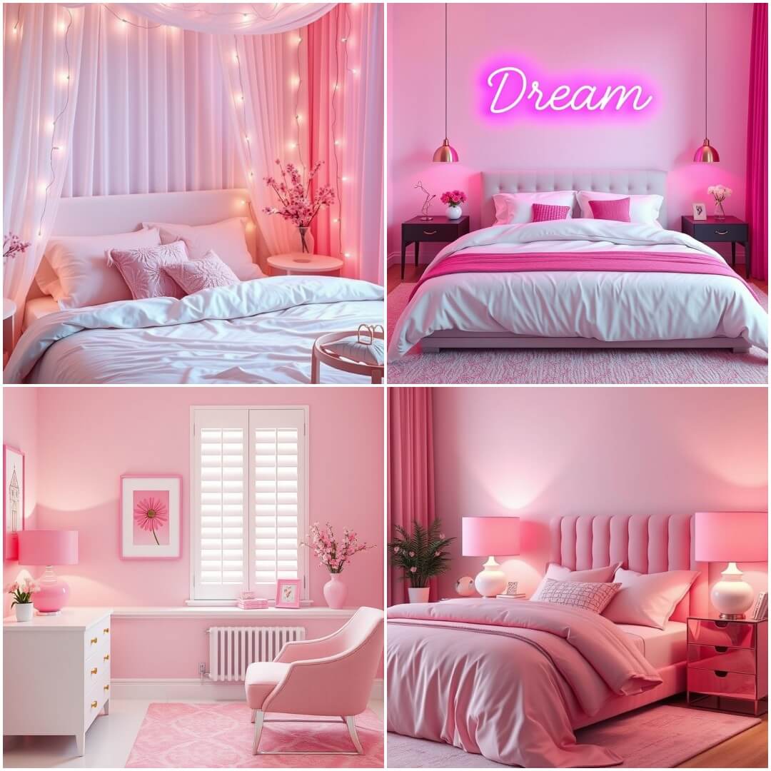 25 Pink and White Bedroom Ideas for A Cozy Haven