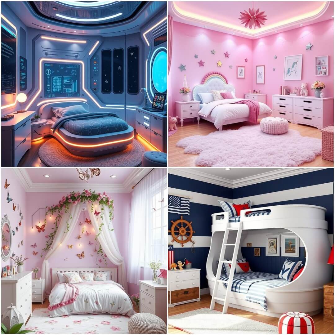 Top 50 Kids' Bedroom Designs To Spark Creativity and Fun