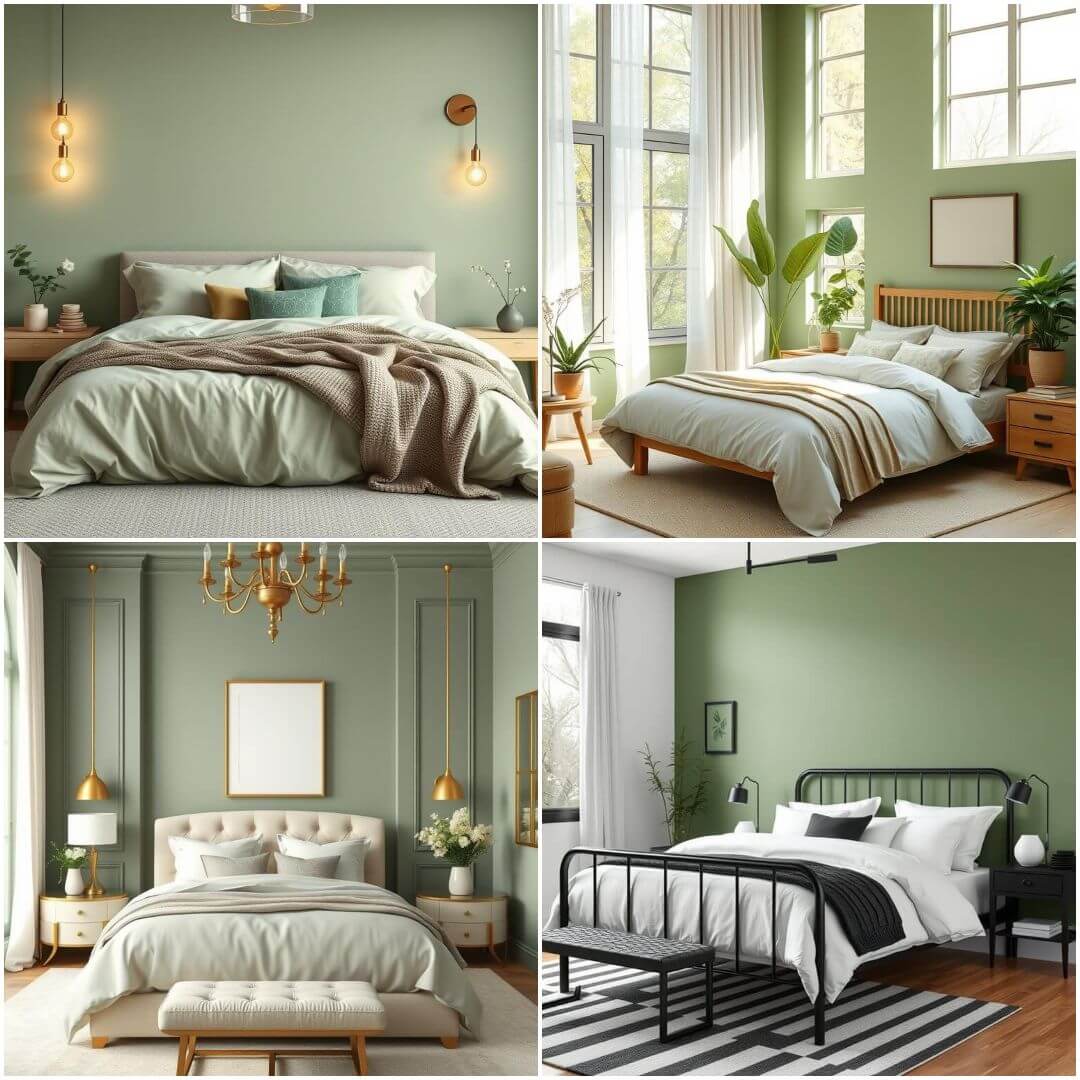 Sage Green Bedroom Decor: 40 Ideas To Enhance Your Space